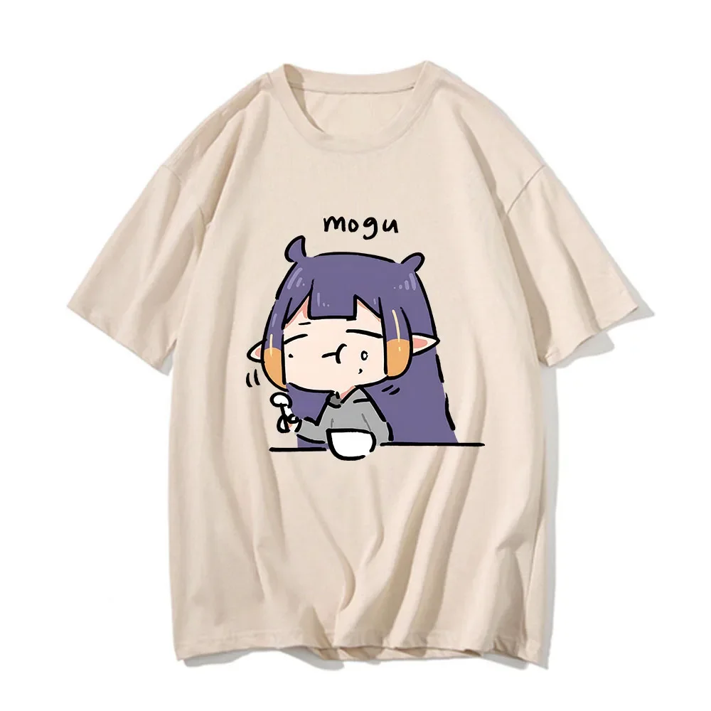 Ninomae Inanis Tako Tshirt 100% Cotton Tees Anime Graphic T Shirt Men/women Kawaii Clothes Oversized Summer Short Sleeve T-shirt