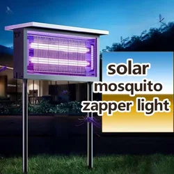 20W/40W Wilderness Anti-mosquito Solar Mosquito Killer Lamp Outdoor Yard Solar Mosquito Repellent Lamp Solar Mosquito Trap Lamp