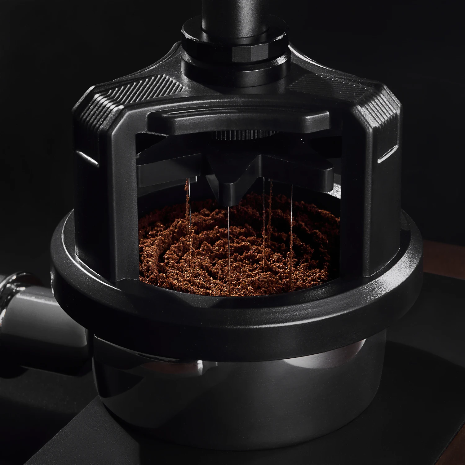 WDT Tools Press Down Rotary 51mm 54mm 58mm Espresso-Rührer Nadelverteiler Magnetisches Kaffeemaschinen-Zubehör Barista-Werkzeuge – Detail 6