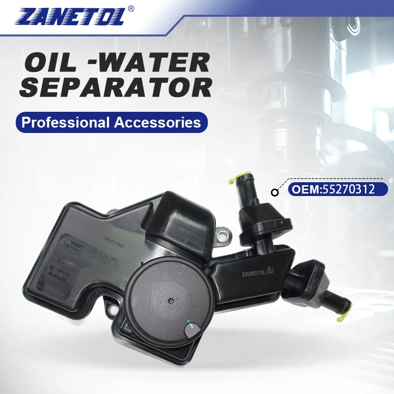 ZANEOL Oil-Water Separator Car Fuel System Engine Accessories Interior for Jeep Compass 2017~2019 55270312 55219081 68119589AA