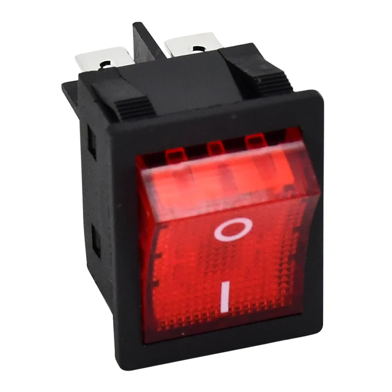 2Pcs 4 Pins 30A 30Amp 125V/250V T85/55 Pushbutton Switch JD03-A1 Compatible with Inverter Welding Machine Button Switch