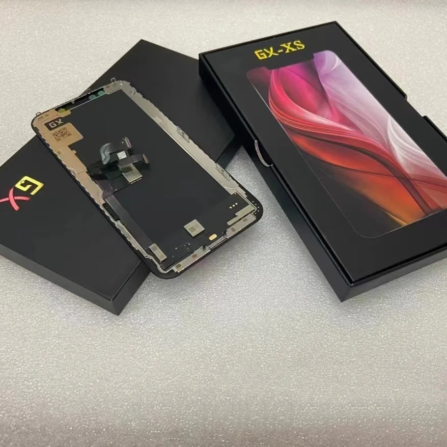 A++GX OLED For iPhone X XS 11 13 Display X OLED Best GX Hard OLED For iPhone X LCD Screen AMOLED Digitizer Assembly Replacement