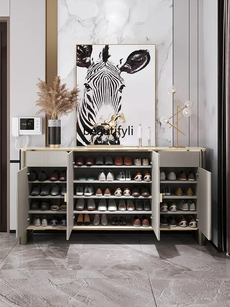 

D96 Y CXH Italian Stone Plate Home Cabinet Home Doorway Hallway Shoe Cabinet Customization