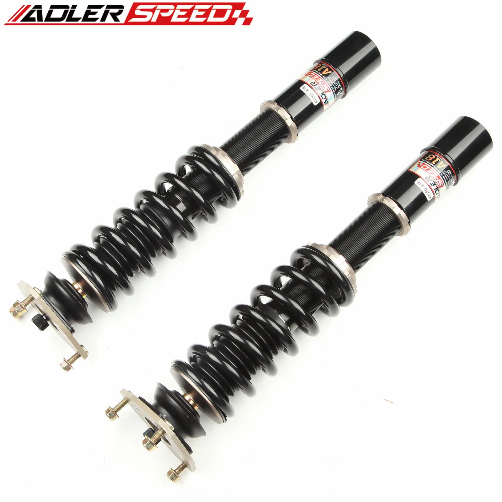 ADLERSPEED  For BMW E39 Sedan RWD 525 528 530 540 Coilovers 18 Level Adj. Springs Suspension