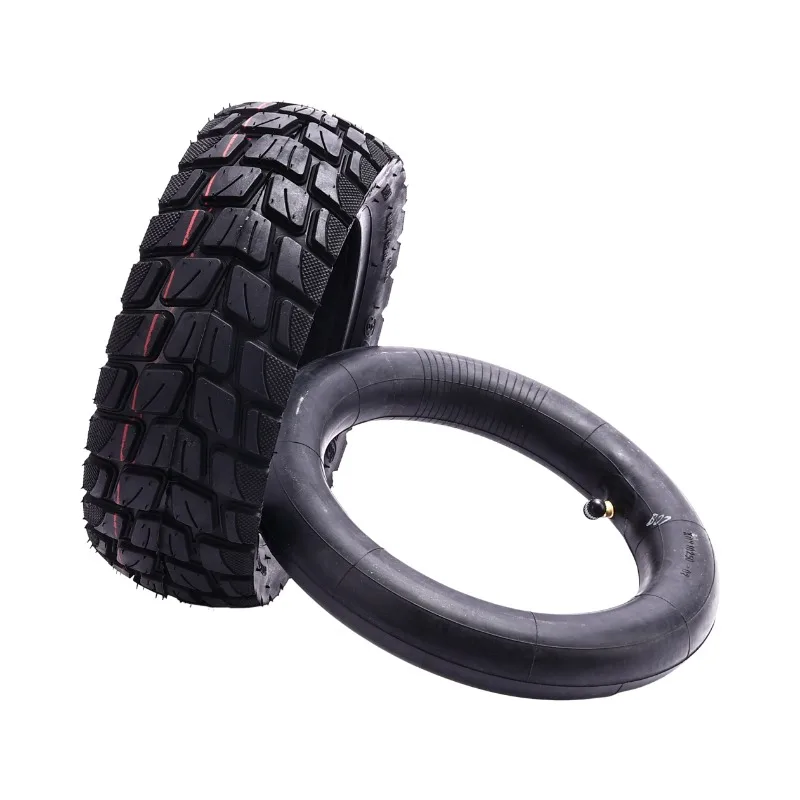 80/65-6 with  off-road inner outer tyres, electric scooter tyres with red line thickened inflatable inner outer tyre combination