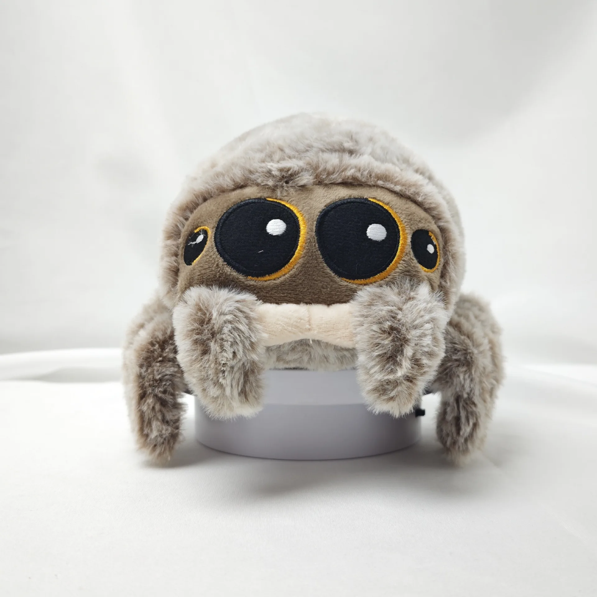 Urocza pluszowa zabawka pająk, miękka maskotka, kreskówkowa lalka dla dzieci, dekoracja do pokoju z motywami filmowymi i gier, prezent urodzinowy