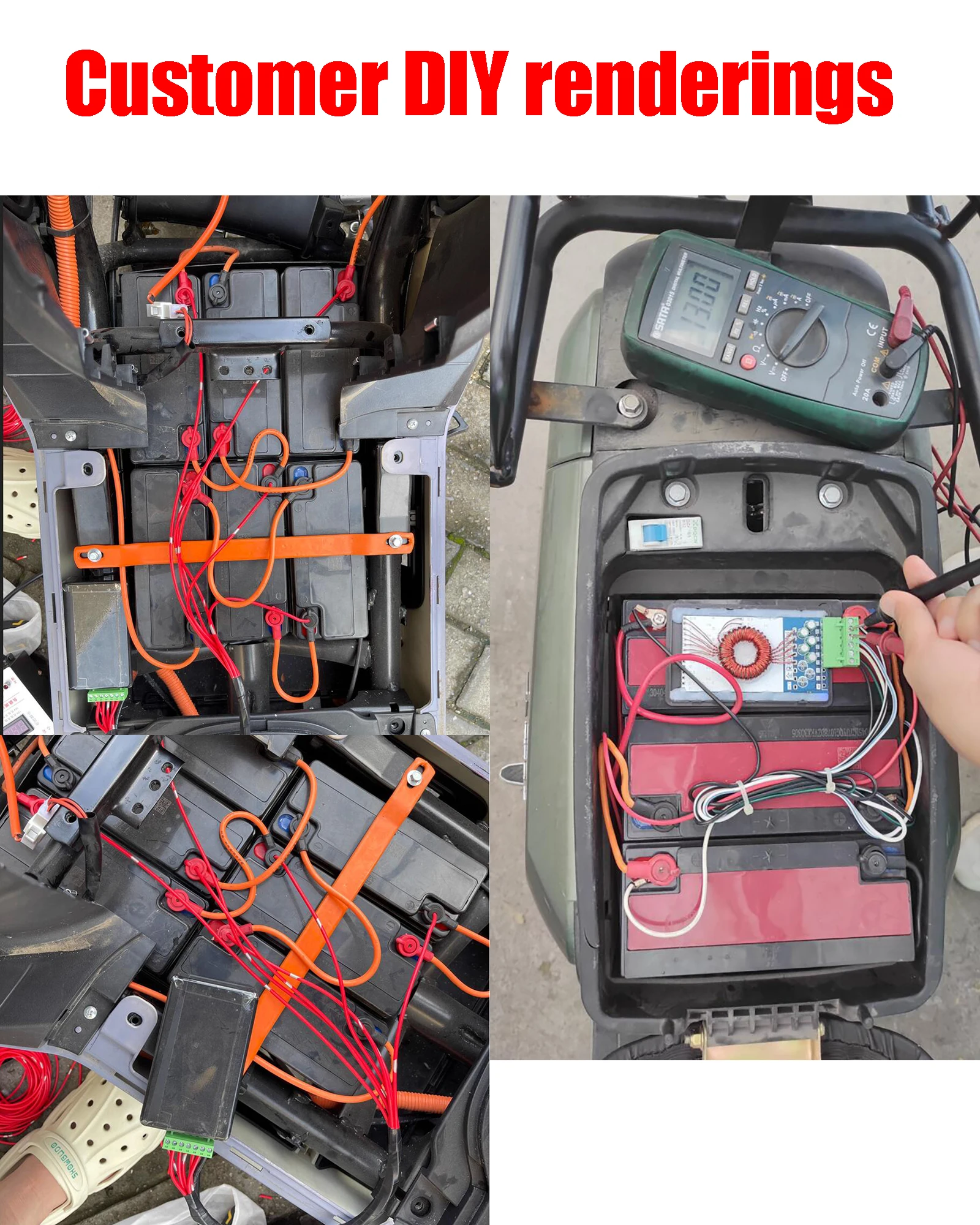 Imagem -02 - Bateria Acidificada ao Chumbo Equalizador Ativo Balancer Board Balanço Automático da Tensão Veículo Elétrico Car 24v 36v 48v 60v 72v 84v 96v
