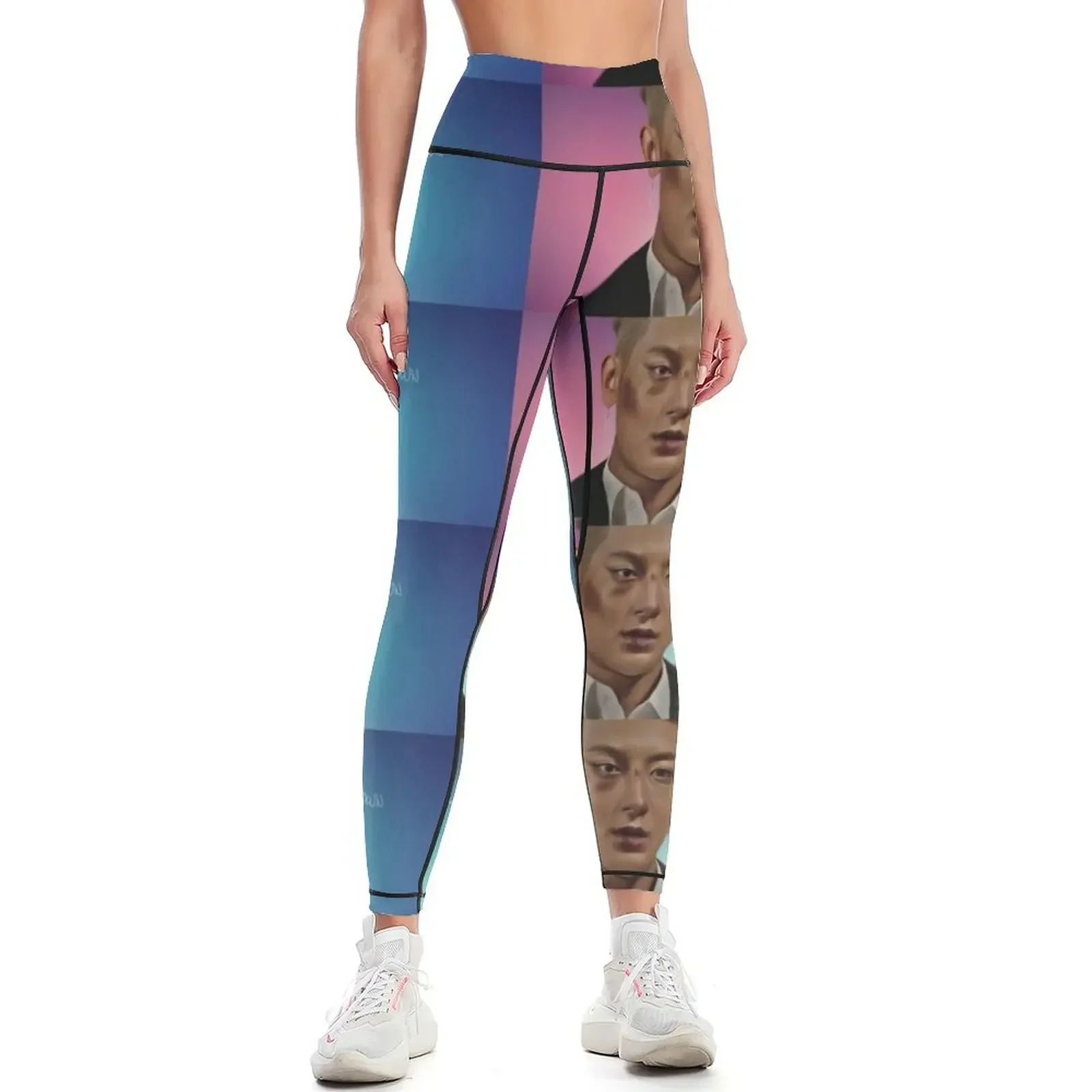 Z.TAO Leggings Pants sport flared Fitness's gym clothes fitness set gym Womens Leggings