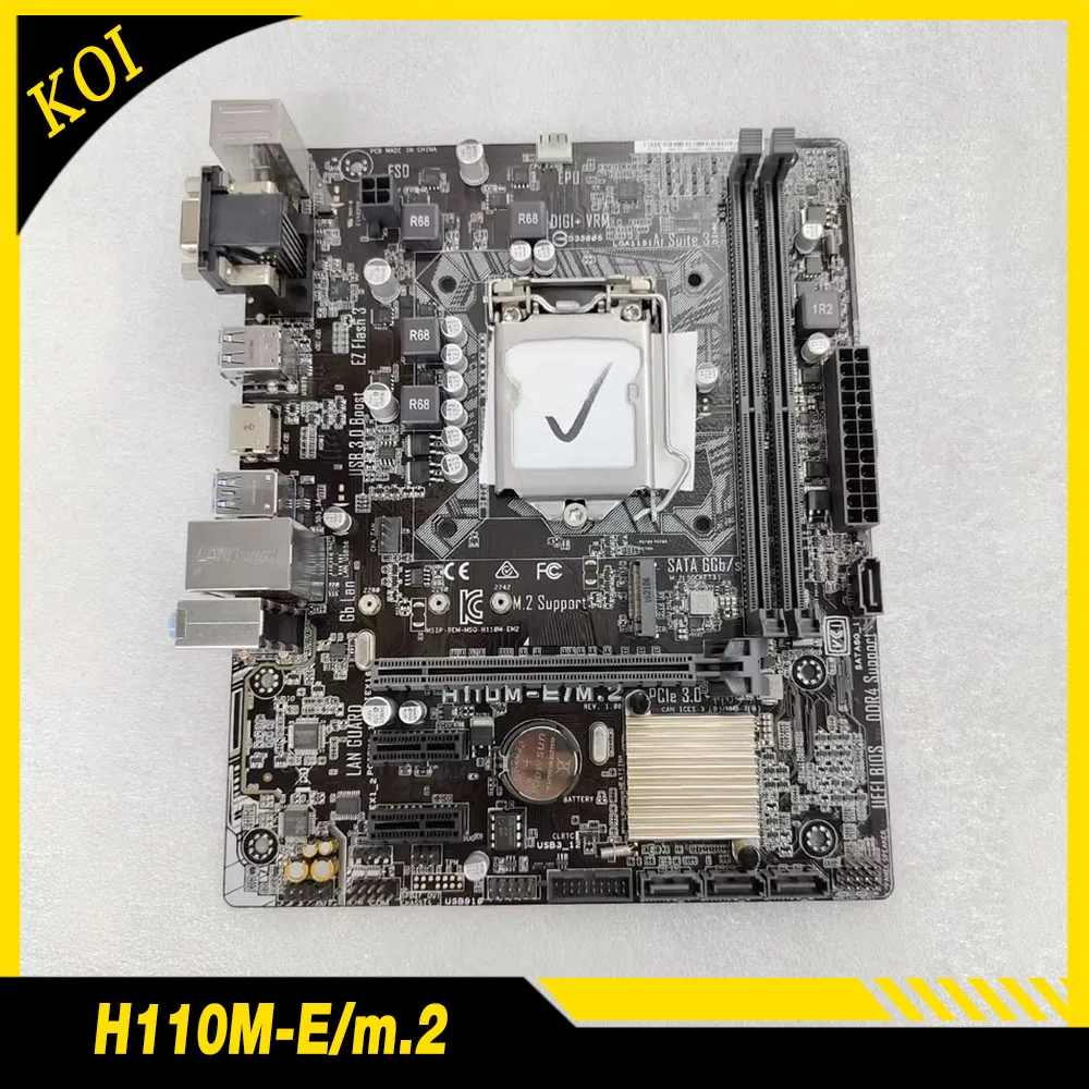 For A-S-U-S H110M-E/m.2 H110 motherboard