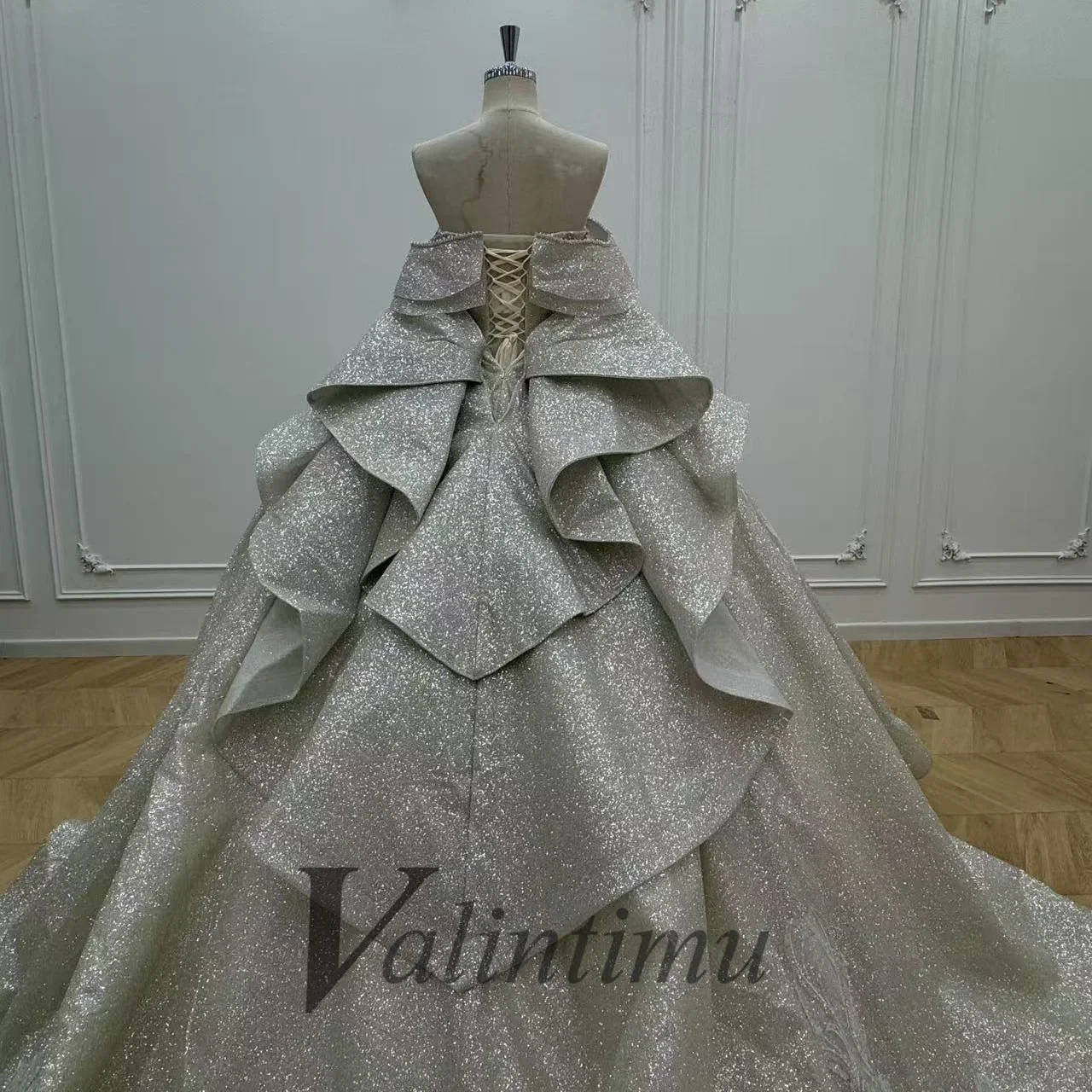 Valintimu Glimmer Ruffles Quinceanera Dress for Girl Rhinestones Lace Up Off the Shoulder Robe Quinceanera Rouge Customized - AliExpress 320 Valintimu Glimmer Ruffles Quinceanera Dress for Girl Rhinestones Lace Up Off the Shoulder Robe Quinceanera Rouge Customized - AliExpress 320