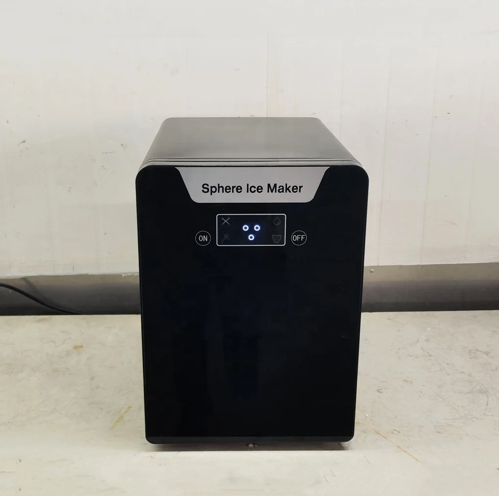 Crystal Clear Ball Sphere Home Ice Cube Maker Machine With Refrigerator 50mm Ice Sphere Balls For Cocktails, Drinks & Whiskey