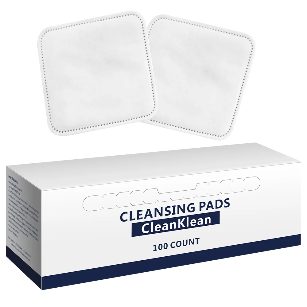 Dischetti di cotone grandi da 100 pezzi per la rimozione del trucco, cuscinetti per il viso morbidi e non pelucchi per la pulizia del viso su tutti i tipi di pelle