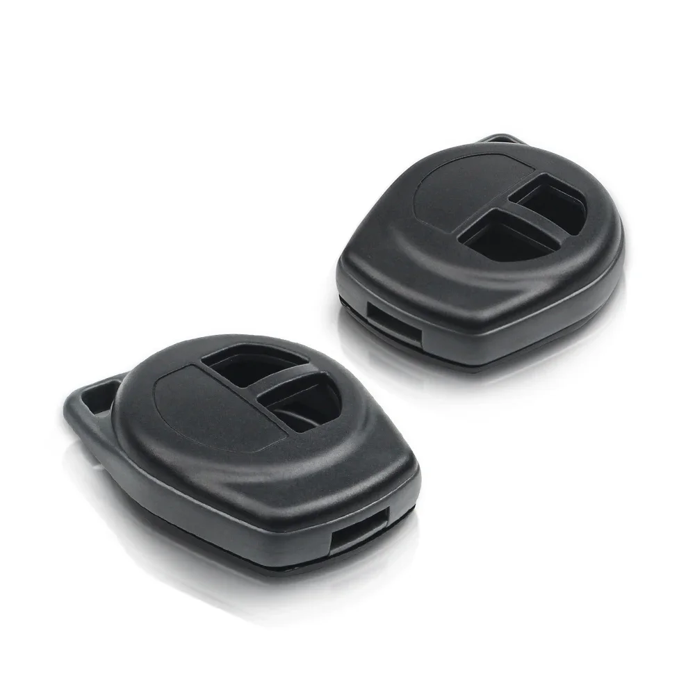 Nueva carcasa de llave de coche para Suzuki Key Swift Grand Vitara SX4 Liana Aerio Jimny llave con 2 botones funda Fob sin hoja