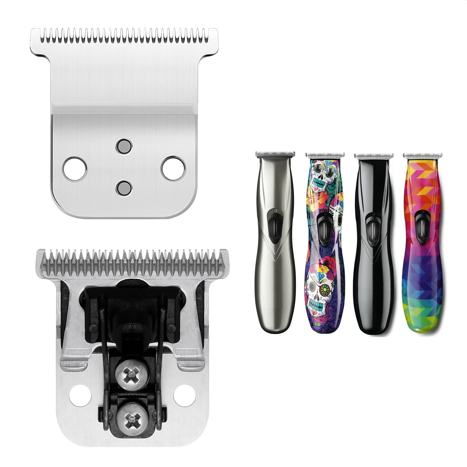 

Профессиональное сменное лезвие, совместимое с триммером для машинки для стрижки волос Andis SlimLine Pro Li D7/D8 (серебро)