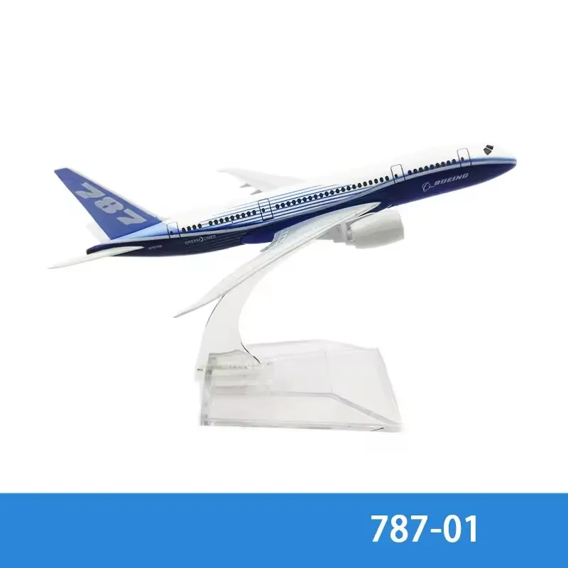 16 CM Diecast Legering 737 747 757 777 787 Vliegtuig Model Speelgoed Vliegtuig Verzameld Gift Serie voor Collectible Display