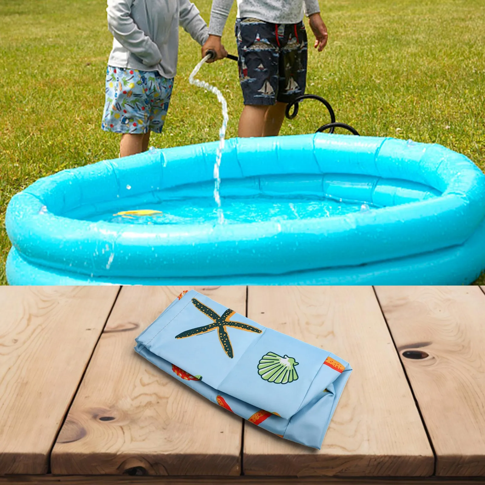 

Round Tarpaulin Cover for Swimming Pools Shields Against Leaves and Debris Crafted from Reliable Oxford Fabric Material