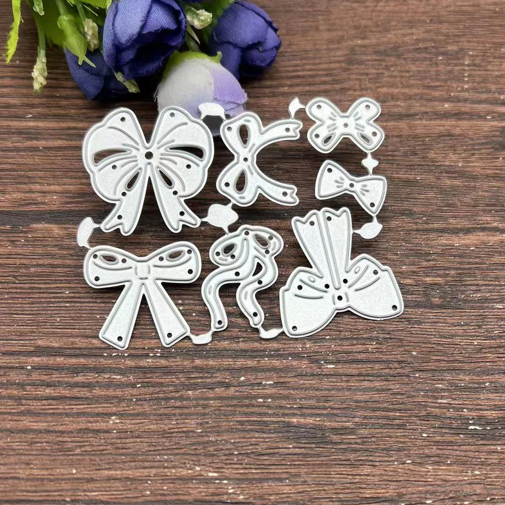 Bow tie Frame Metal Cutting Dies Stencils For DIY Scrapbooking Decorative Embossing Handcraft Template