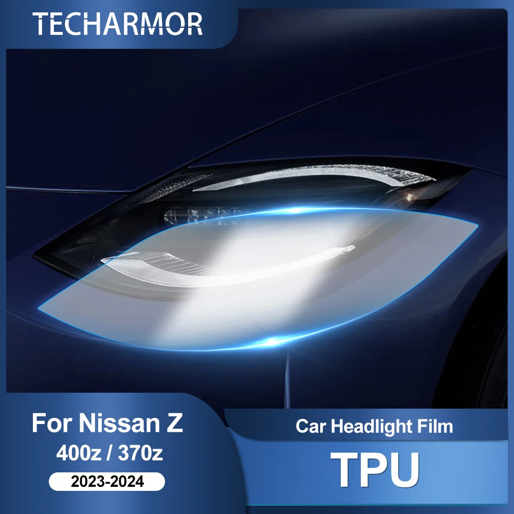 TPU-Autoscheinwerfer-Schutzfolie für Nissan Z 400Z 2023 2024 Transport & Smoke Anti-Scratch Auto Externe Zubehörteile Autoteil