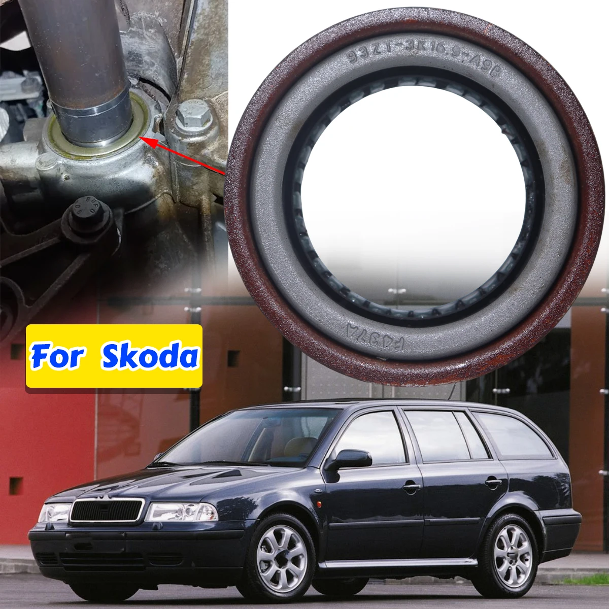 

DriveShaft Half Oil Seal for Skoda Fabia Felicia Octavia Trans Accessories Drivetrain Ring Differential 1/2pc Output Repair Kit