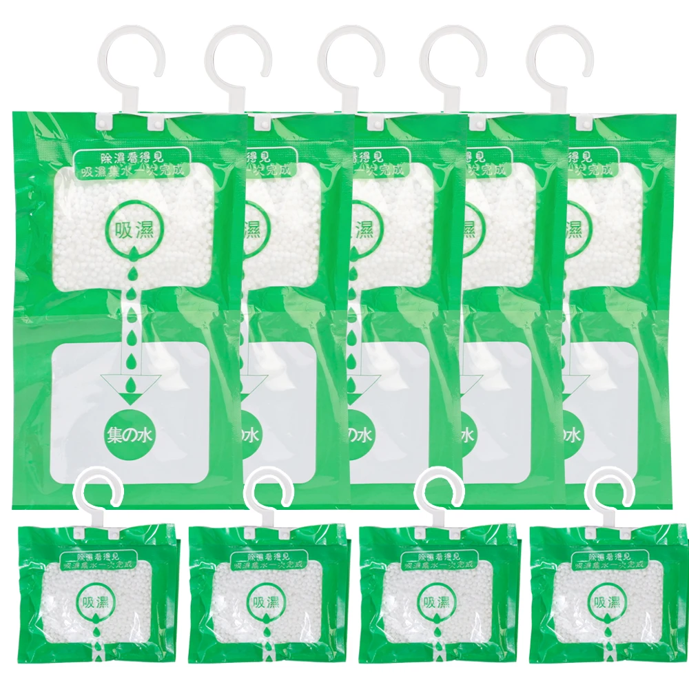 5/3/1Pcs Moisture Absorber Hanging Bag Moldproof Wardrobe Antihumidity Bags Dehumidification for Closet Bedroom Bathroom Indoor