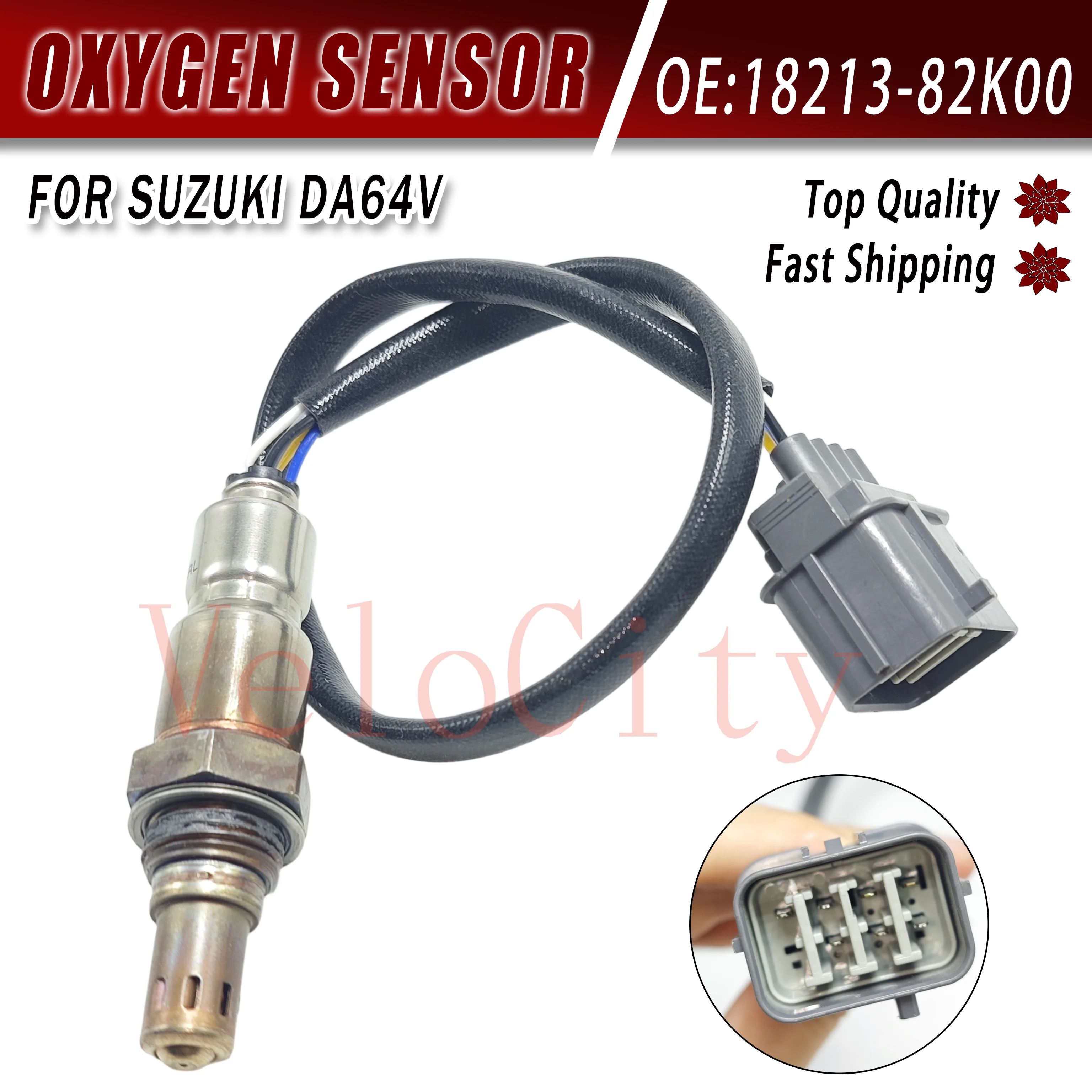 18213‑82K00 O2 Oxygen Lambda Sensor For Suzuki Wagon R Alto DA64V HE22S MH21S MH22S MH23S Auto Exhaust Sensor UAA0001-SU0001