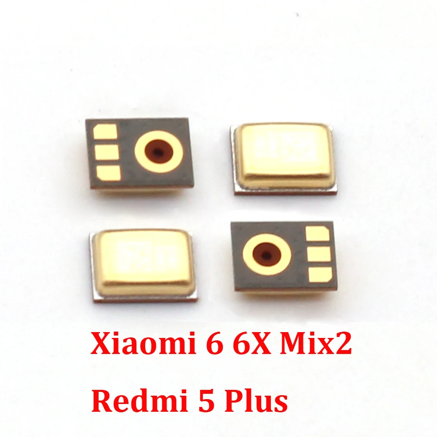 10-50pcs Inner MIC Speaker For Xiaomi M6 Mi6 MI 6 6X Mix2 Mix 2 5SPlus 5S Redmi Hongmi 5plus 5 Plus Microphone Transmitter