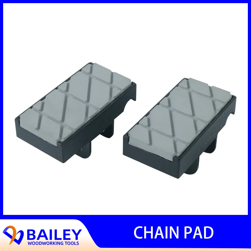 

BAILEY 10PCS 70X37mm Chain Pad Chain Track Pads for Biesse Edge banding Machine Woodworking Tool Accessories