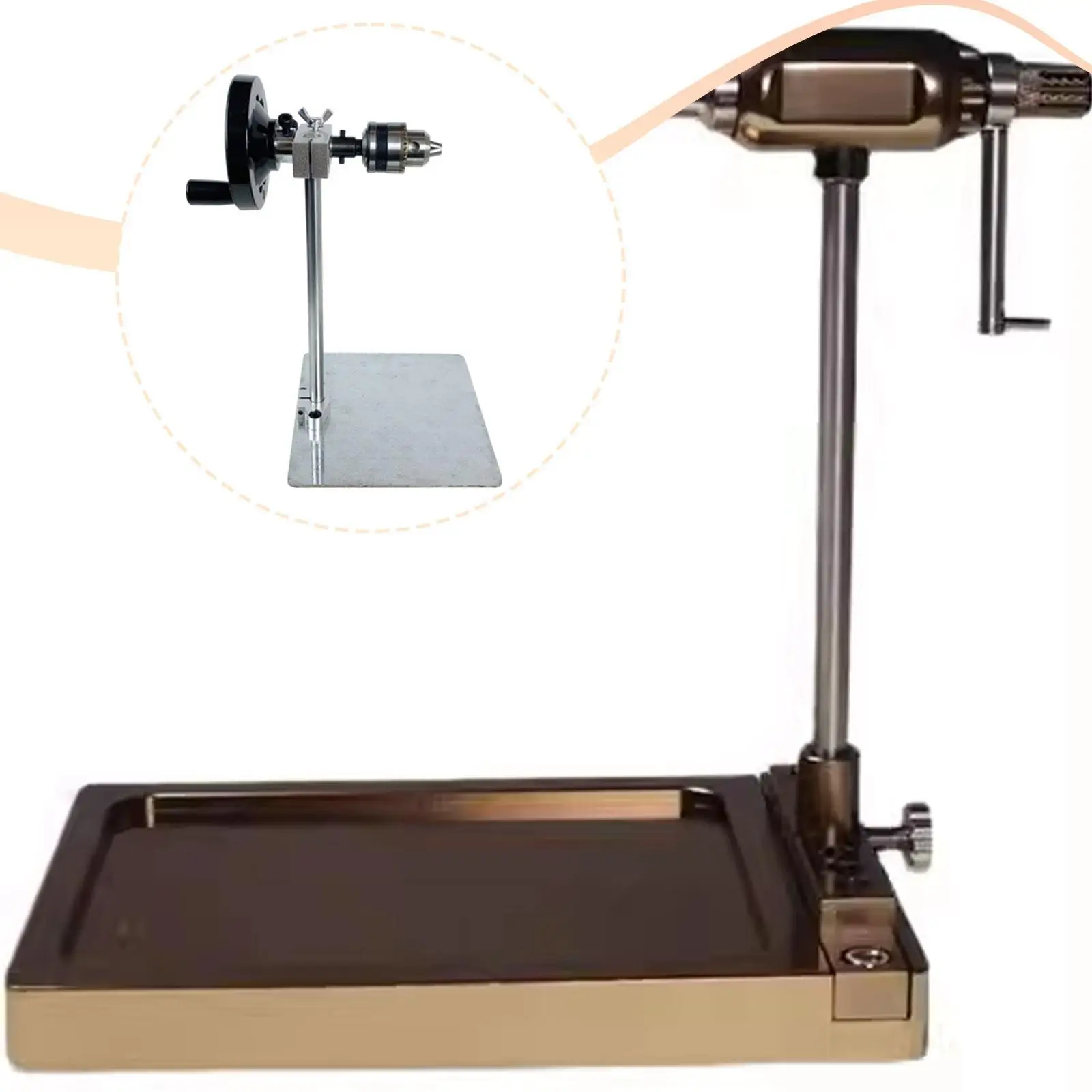 Fly Tying Vise Durability 360 Degree Rotation, Fly Fishing Vice, Fly Tying Tool, Professional