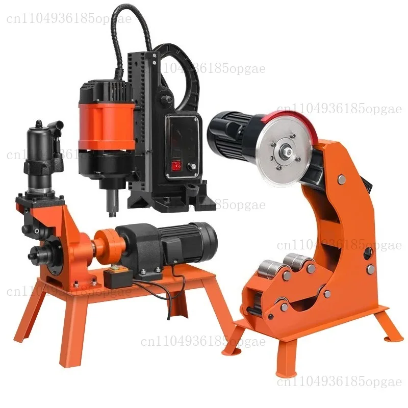 Pipe Cutting Machine Fire Pipe Opening Machine Electric Hydraulic Rolling Grooving  Automatic Grooving Steel Pipe Cutting