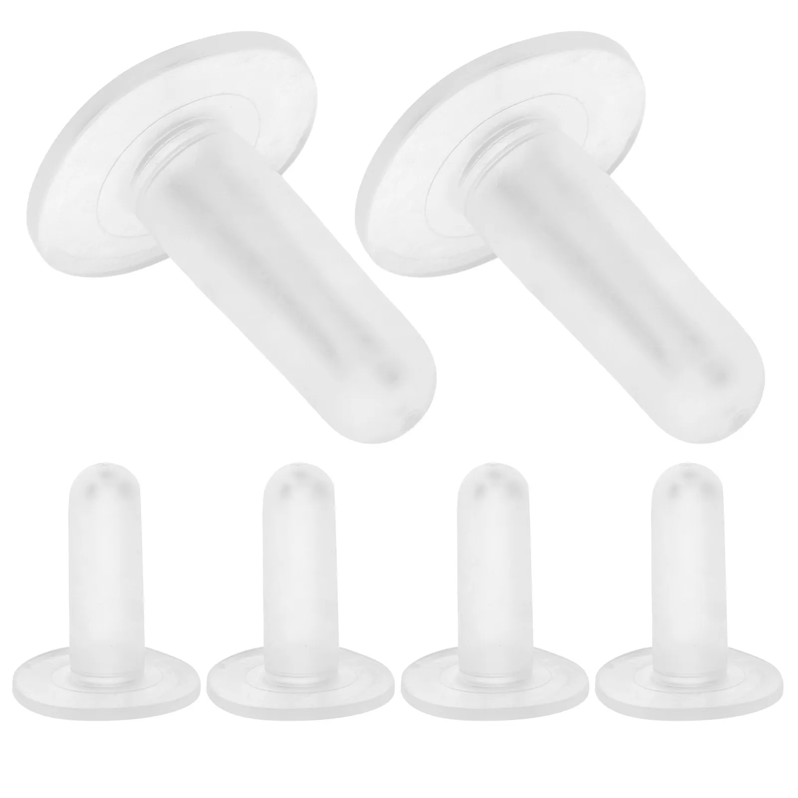 

6Pcs Calf Nursing Bottle Pacifier Silicone Milk Bottle Nipples for Lamb Sheep Pig Newborn Animals Farm Feeding Tools Livestock