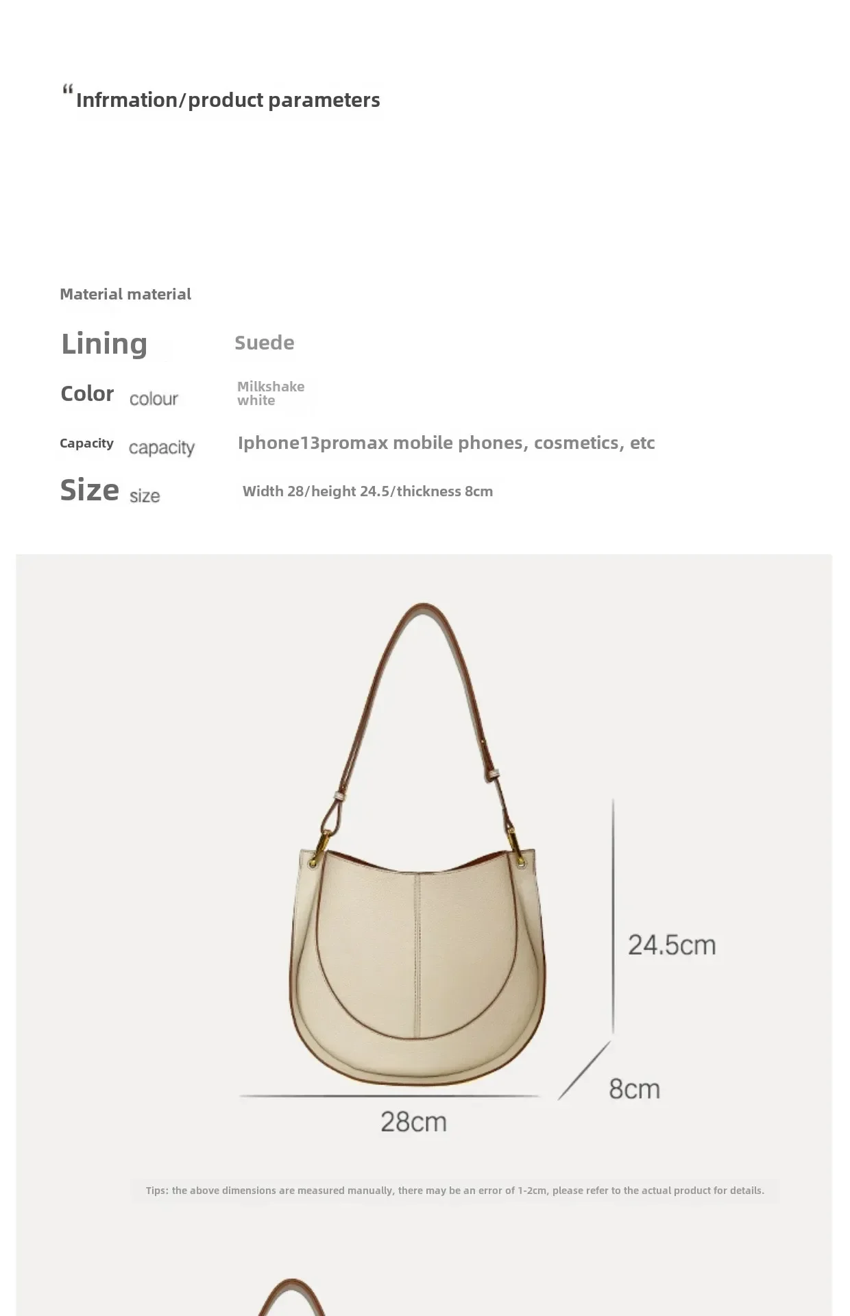 2024 الربيع الصيف المرأة الجلود الناعمة المتخصصة الفاخرة حقائب كروسبودي جديد عصري السرج حقيبة سعة كبيرة الكتف دلو حقيبة