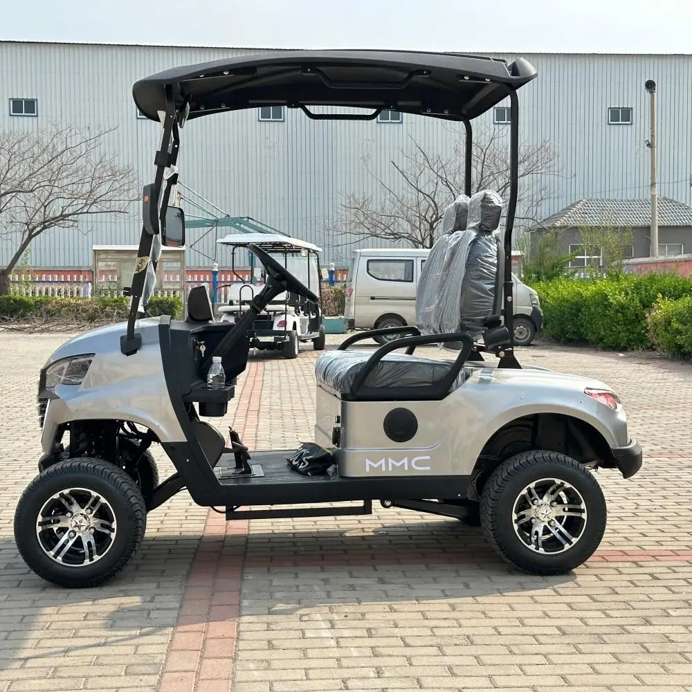 2024 New Design Golf Cars 4 6 Seater Electric Golf Buggy Street Legal Electric 5KW 7KW Motor Gulf Lifted Golf Cart