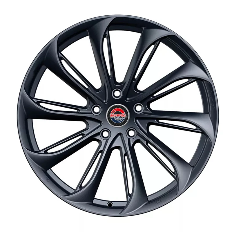 20x8.5/9.5 Car Rims Offroad Wheels Tires pcd 5x112/108/114.3/120 matt black flow forming wheels