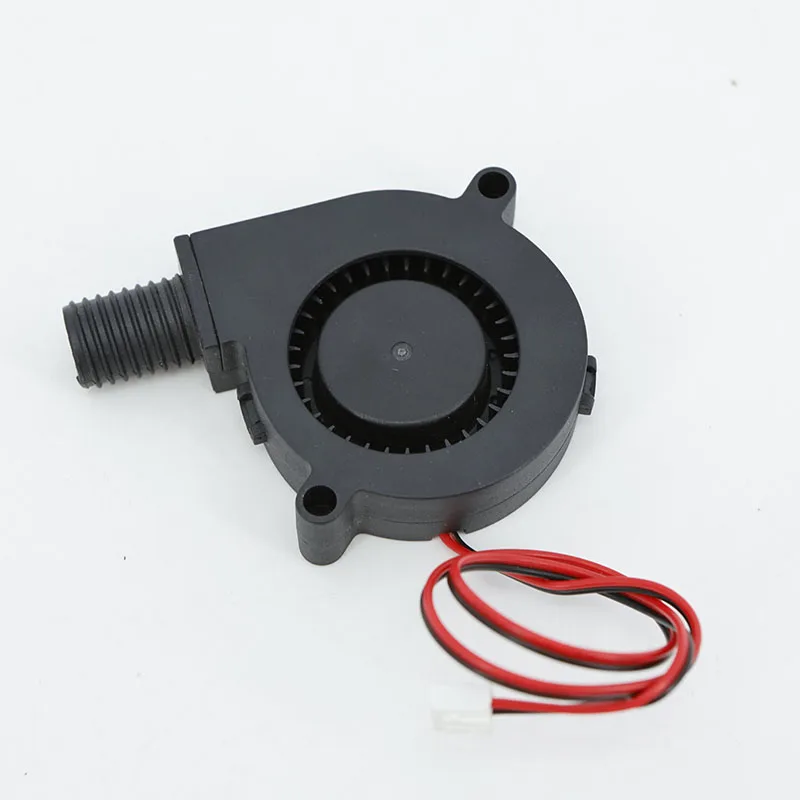 

5cm 5015 50mm turbo blower DC 12V 2Pin Dual hydraulic Bearing Brushless Cooling 50mm x 15mm Cooler Fan 3D Printer e1