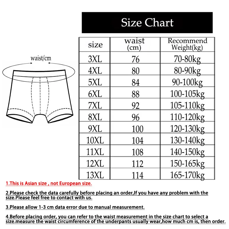 13XL-3XL Mesh Hole 4PCS Men Boxer Underwear Boxer Shorts Men Sex Underwear Man Underwear Light Soft Durable In Middle Breathable