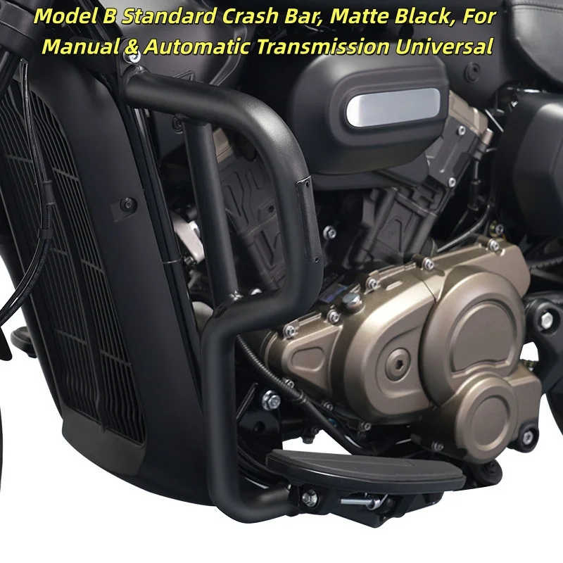 Motorcycle Crash Bar Bumper Anti‑fall Protector Mod Accessories for QJMOTOR SRV 300 AMT SRV 350 SRV 250V