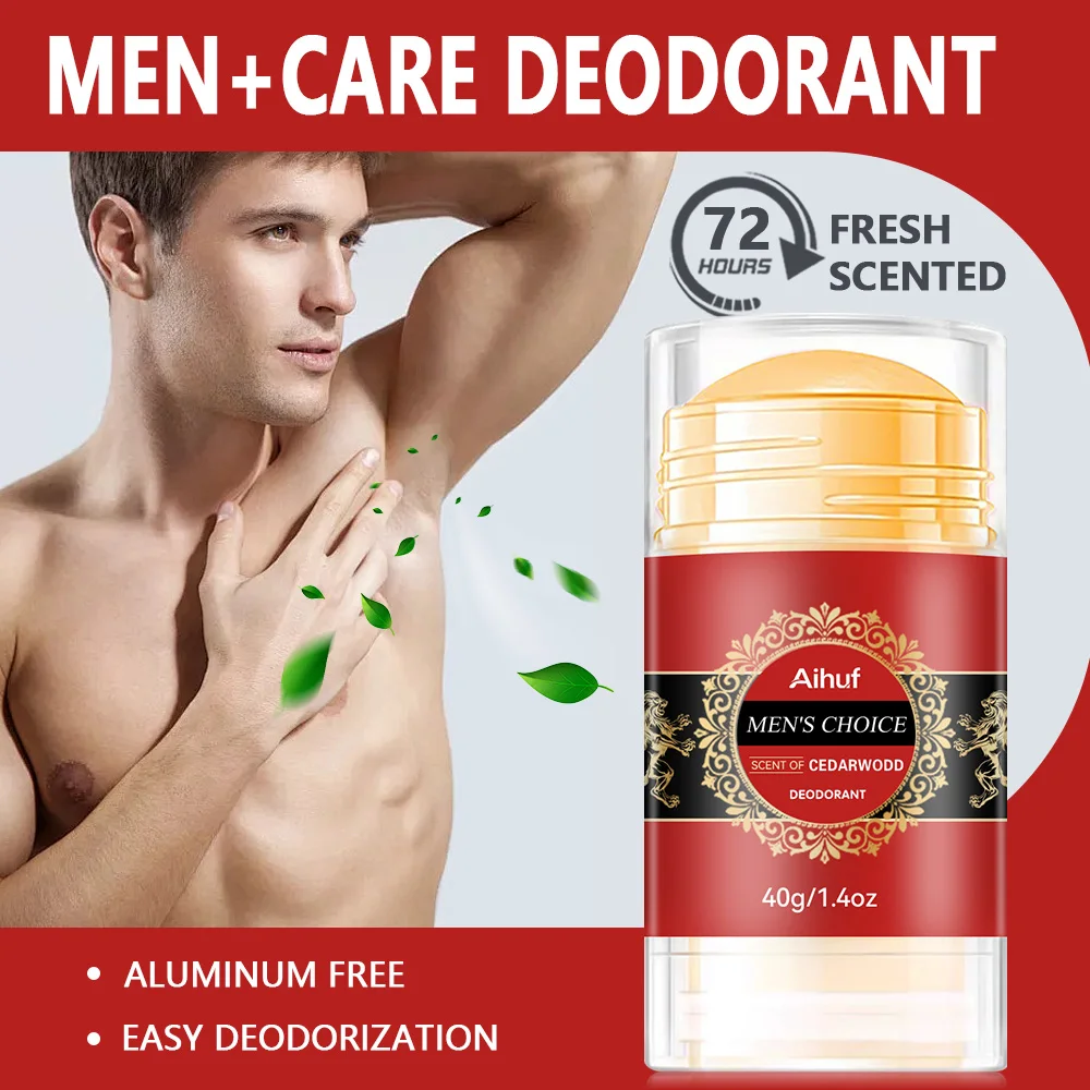 Unisex Deodorantstift Mit Zedernholz Und Pfirsich Duft Langanhaltend_voghion.com