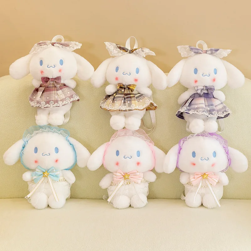 

Новинка, Sanrio Cinnamoroll, мультяшная женская сумка через плечо, японский женский портативный рюкзак для отдыха, милые подарки на день рождения