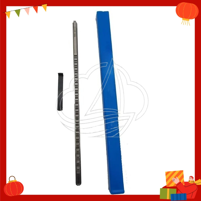 High Steel Keyway Cutting Broach Push Type 5mm 6mm 8mm Metric Machining Tool