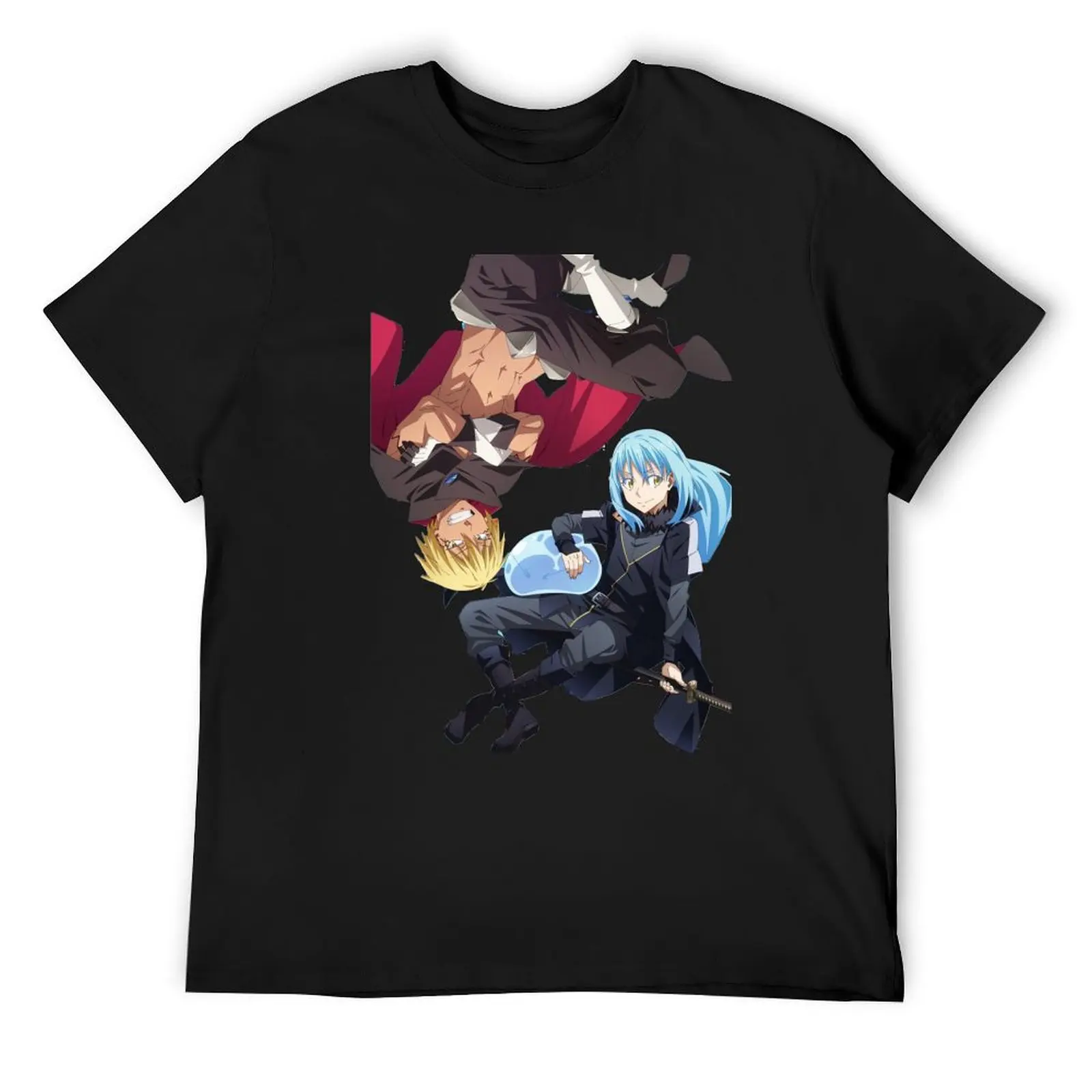 

Rimuru Demon lord and Veldora T-Shirt korean fashion funny costumes oversized t shirt mens graphic t-shirts hip hop