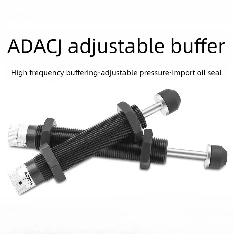 AD ACJ Adjustable Hydraulic Buffer 1412-2050-5 for Heavy-Duty Automation Robot Pneumatic Cylinder Vibration Reduction