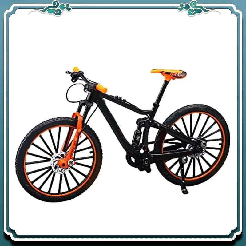 

ABSK-Bicycle Model Mountain Bike Decor Bicycle Art Metal Bicycle Biking Gifts For Cyclists Home Desktop Decoration Ornaments Dur
