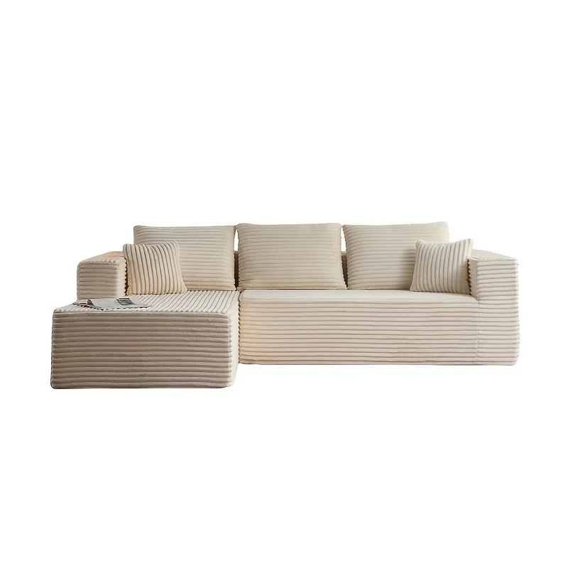 #Modern L Shaped Sofa, Compressed Easy Assembly, Living Room Home Furniture, Commercial Exhibition Hall Combo