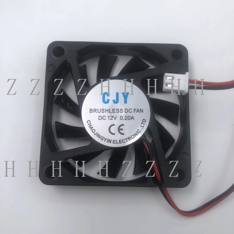 

Z CJY 6010 DC12V 0.20A 6CM 2-wire Inverter Cooling Fan