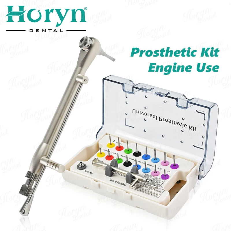 

1 Set Dental Implant Universal Prosthetic Kit Stainless steel screws Torque Wrench Prosthetic Kit Dentist Instrument Tool