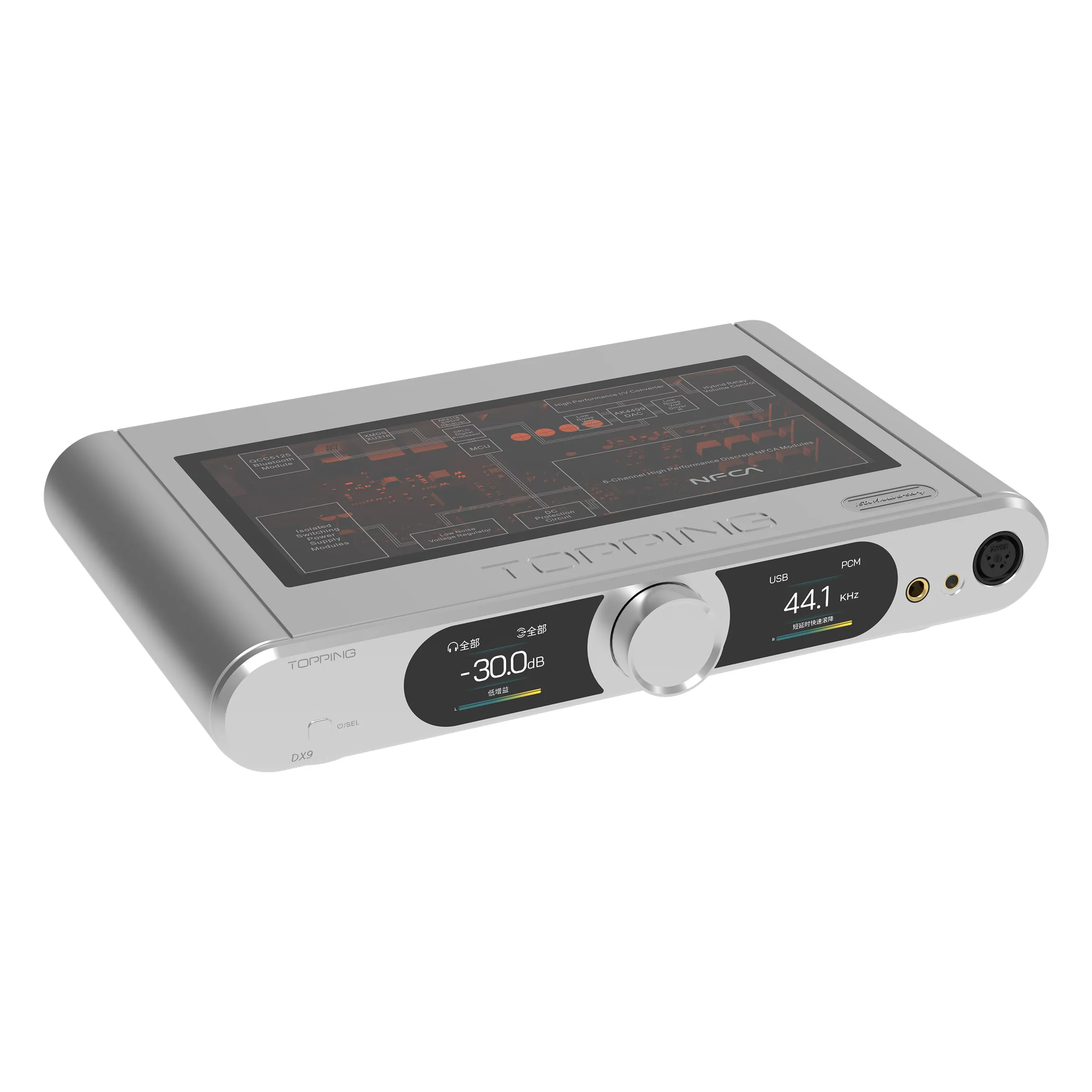 TOPPING DX9 AK4499EQ Desktop DAC & Headphone Amplifier