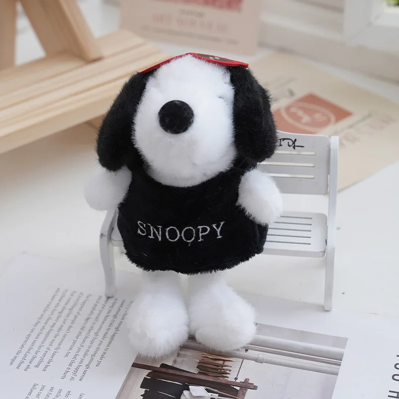 미니소 스포츠 스웨트셔츠 스누피 선글라스 플러시 백팩 키체인 펜던트 소년 소녀용 최고의 생일 선물 크리스마스 선물