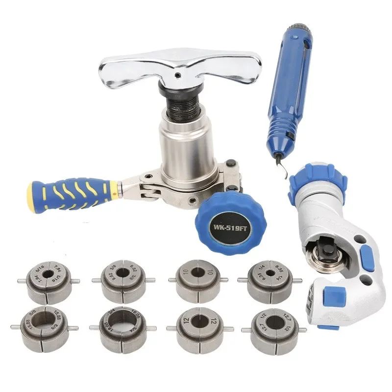 النحاس الأنابيب المتوسع ل WK-519FT-L قطعة واحدة غريب الأطوار أنبوب نحاسي إحراق عدة تكييف الهواء أدوات التبريد #3