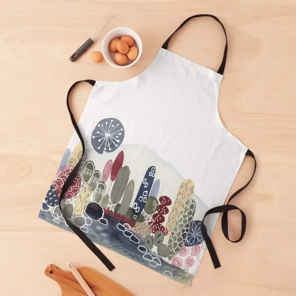 

Garden Series 8 Apron kitchen woman Household Items Useful Apron