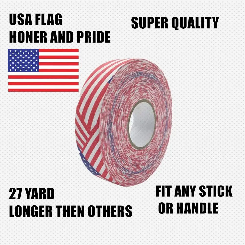 Hockey Tape Cloth Easy to Stretch and Tear Athletic Sport Hockey Baseball Tape